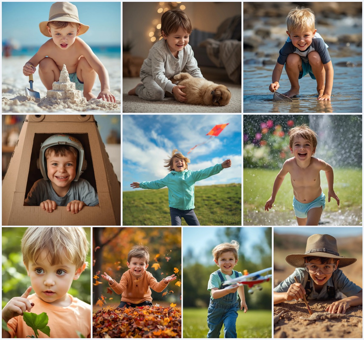 New 10 AI Prompts for Boy’s Photography with Adventure and Exploration Themes