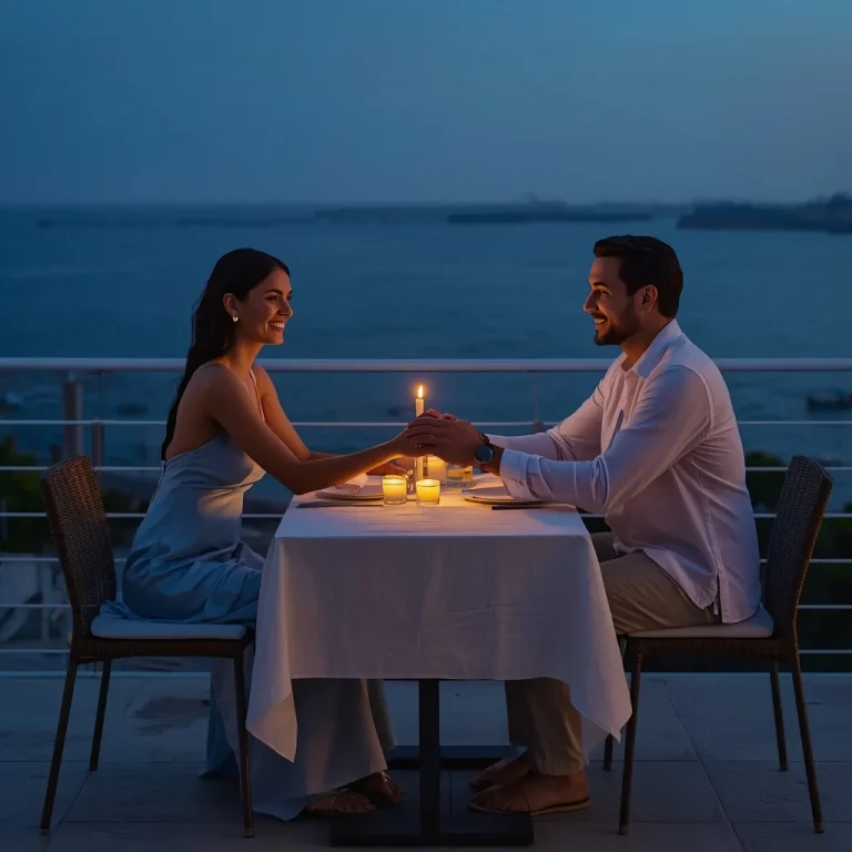 Romantic Evening in Silk Slip and Linen Suit | Romantic Prompt
